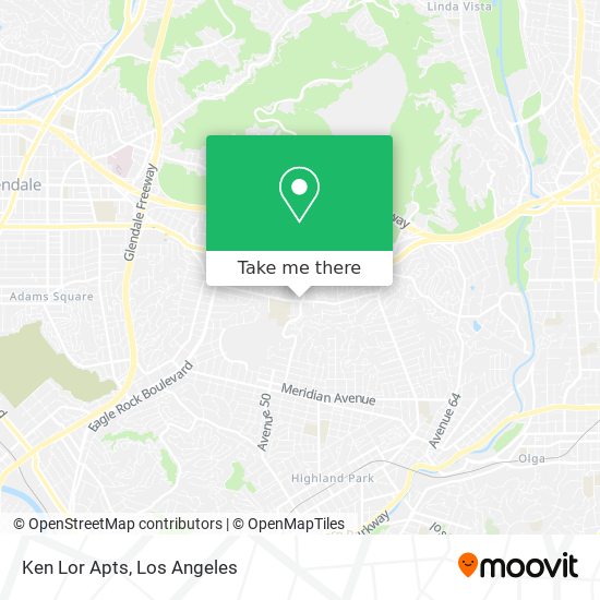 Ken Lor Apts map