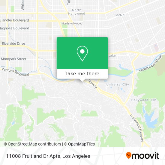 11008 Fruitland Dr Apts map