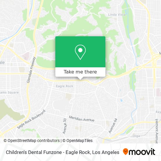 Mapa de Children's Dental Funzone - Eagle Rock