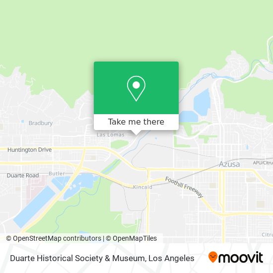 Duarte Historical Society & Museum map