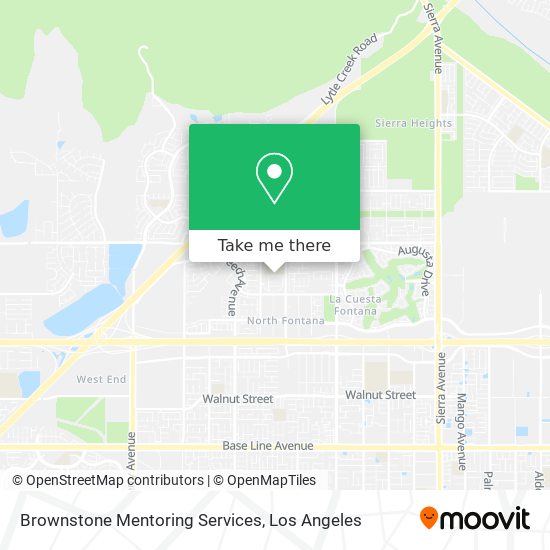 Mapa de Brownstone Mentoring Services