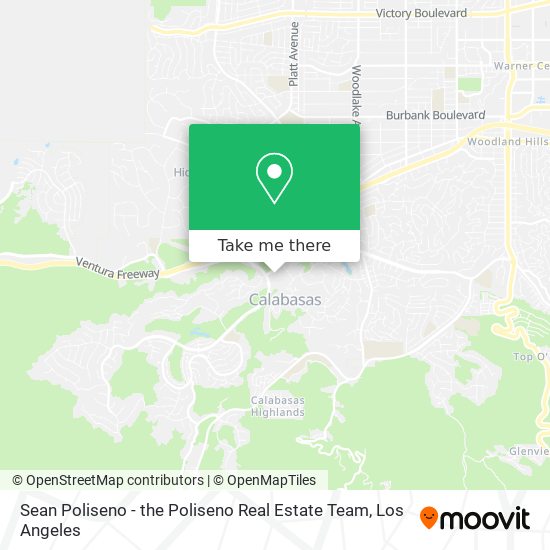 Sean Poliseno - the Poliseno Real Estate Team map