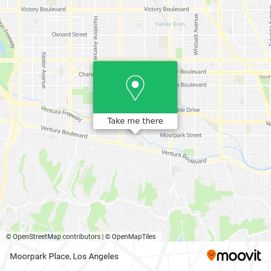 Moorpark Place map