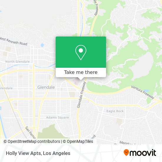 Holly View Apts map