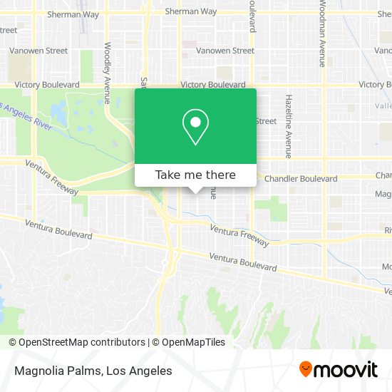 Magnolia Palms map