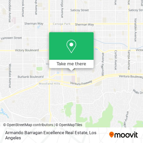 Armando Barragan Excellence Real Estate map