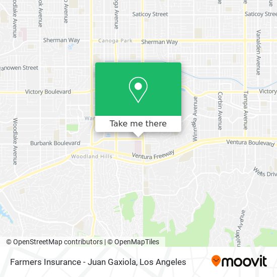 Farmers Insurance - Juan Gaxiola map