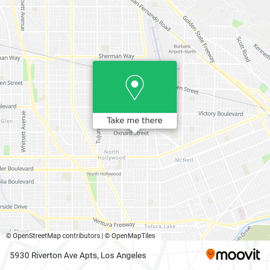 5930 Riverton Ave Apts map