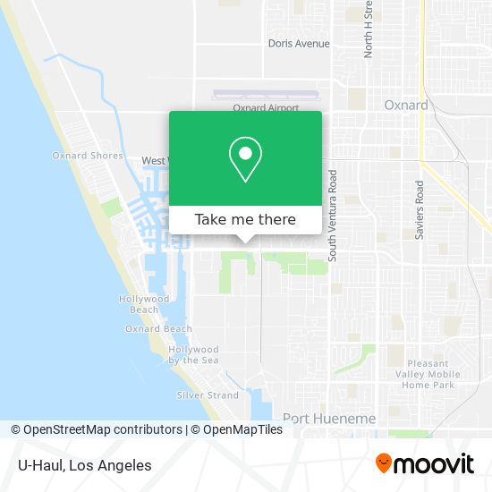 U-Haul map