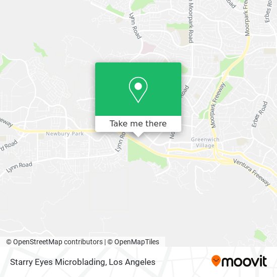 Starry Eyes Microblading map