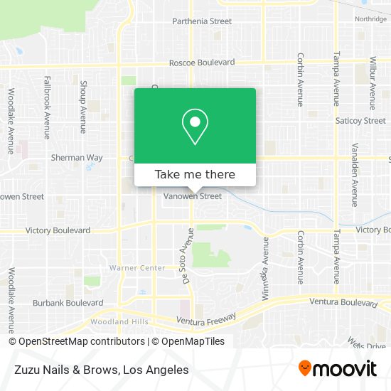 Mapa de Zuzu Nails & Brows