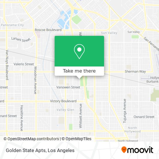 Mapa de Golden State Apts