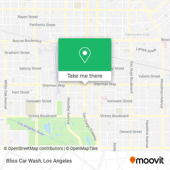 Bliss Car Wash map