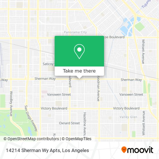 14214 Sherman Wy Apts map