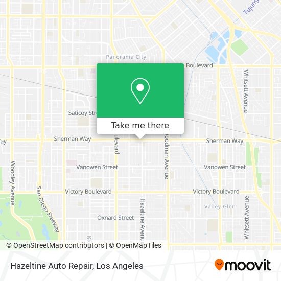 Mapa de Hazeltine Auto Repair