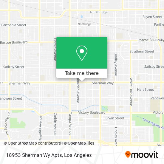 18953 Sherman Wy Apts map