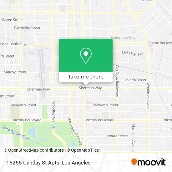 15255 Cantlay St Apts map