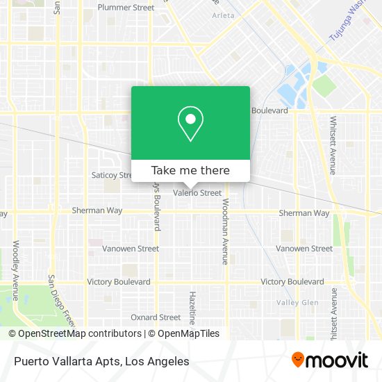 Puerto Vallarta Apts map