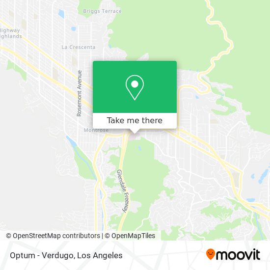 Optum - Verdugo map