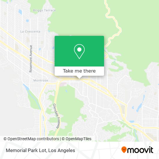 Mapa de Memorial Park Lot
