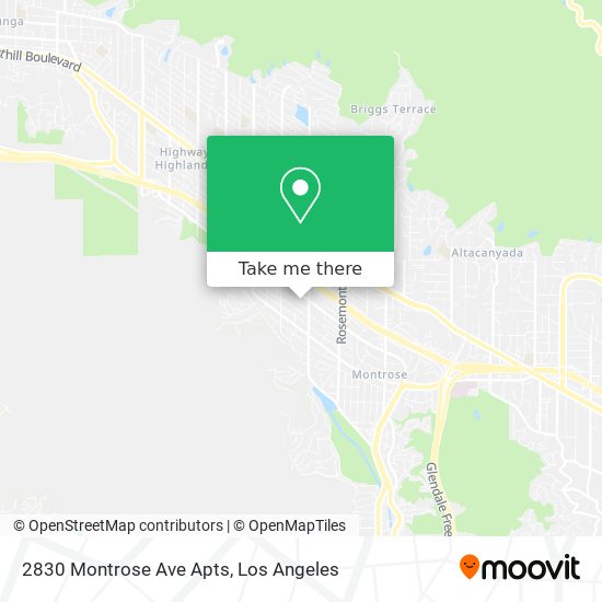 2830 Montrose Ave Apts map