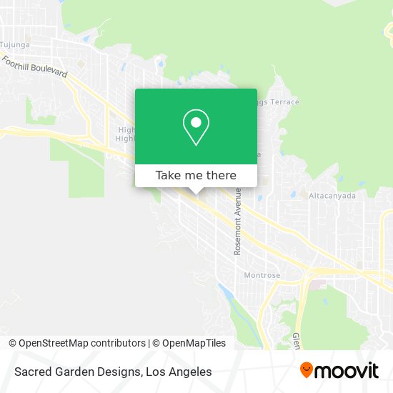 Sacred Garden Designs map