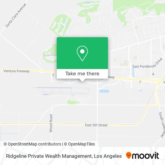 Ridgeline Private Wealth Management map