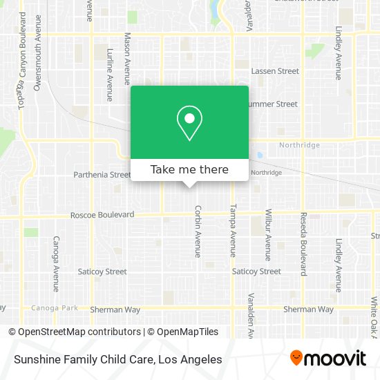 Sunshine Family Child Care map