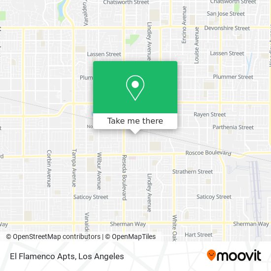 El Flamenco Apts map