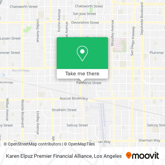 Karen Elpuz Premier Financial Alliance map