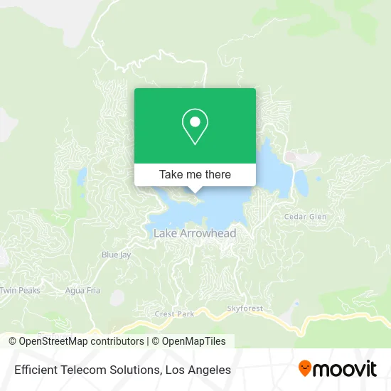Efficient Telecom Solutions map