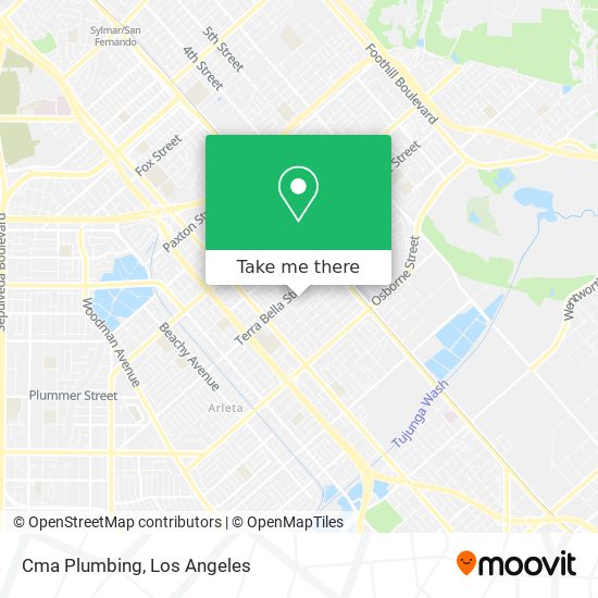 Mapa de Cma Plumbing