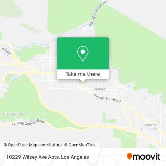 10229 Wilsey Ave Apts map