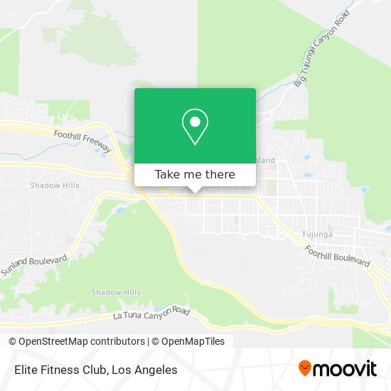 Elite Fitness Club map