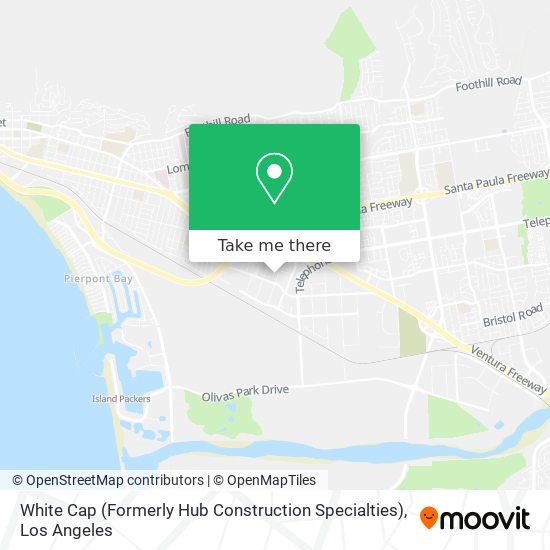 Mapa de White Cap (Formerly Hub Construction Specialties)