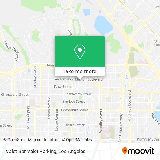 Valet Bar Valet Parking map