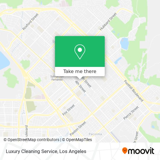 Luxury Cleaning Service map