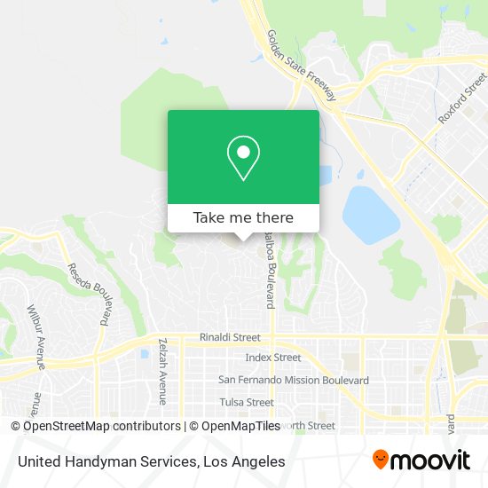 United Handyman Services map