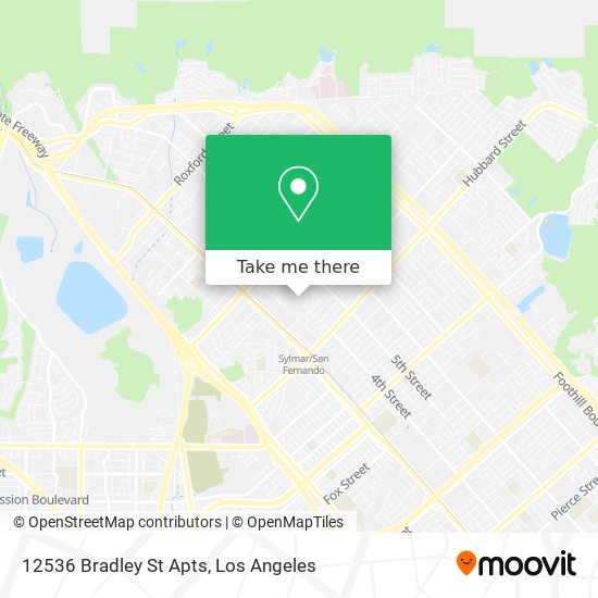 Mapa de 12536 Bradley St Apts