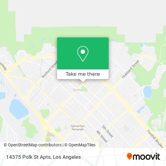 14375 Polk St Apts map