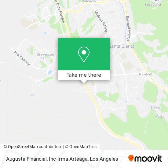 Augusta Financial, Inc-Irma Arteaga map