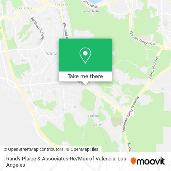Randy Plaice & Associates-Re / Max of Valencia map