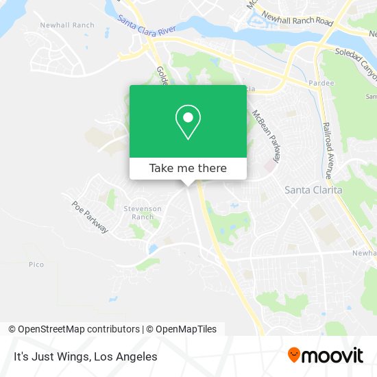 Mapa de It's Just Wings