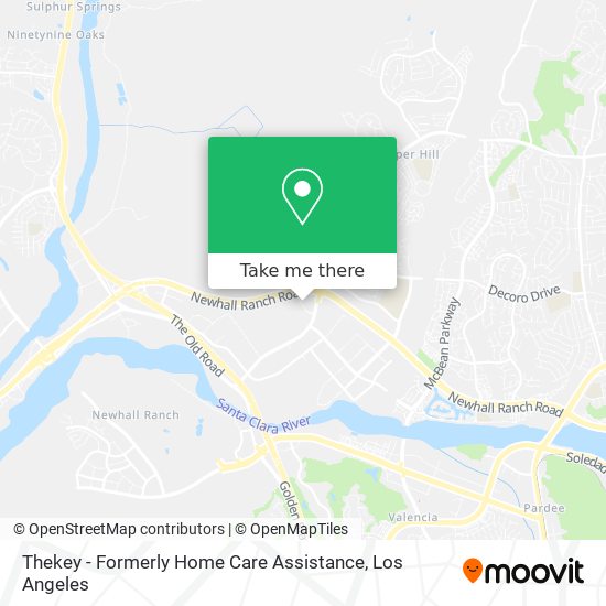 Mapa de Thekey - Formerly Home Care Assistance