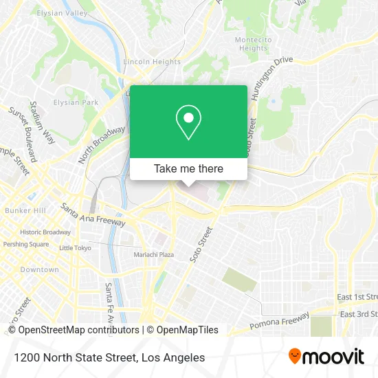 1200 North State Street map