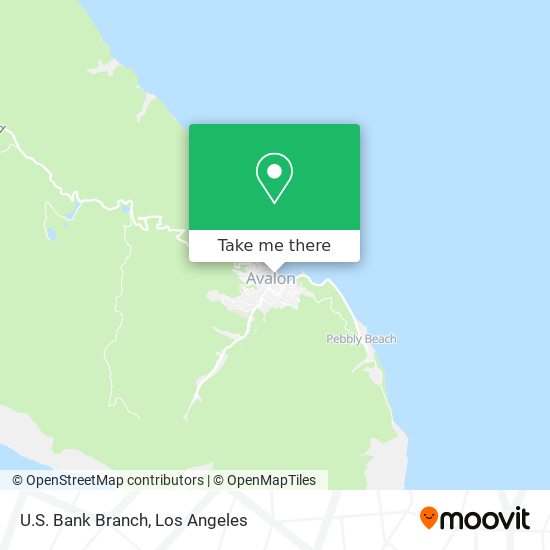 Mapa de U.S. Bank Branch