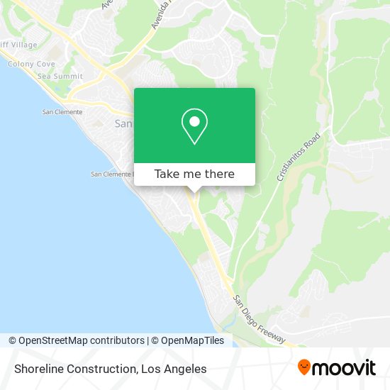 Shoreline Construction map