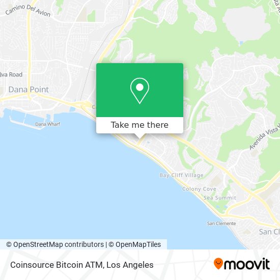 Mapa de Coinsource Bitcoin ATM