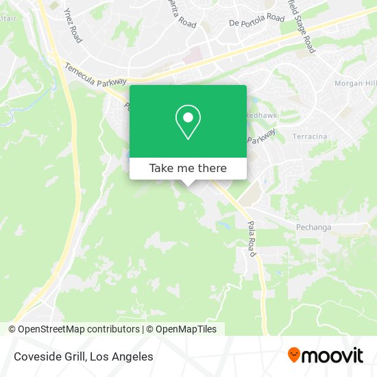 Coveside Grill map