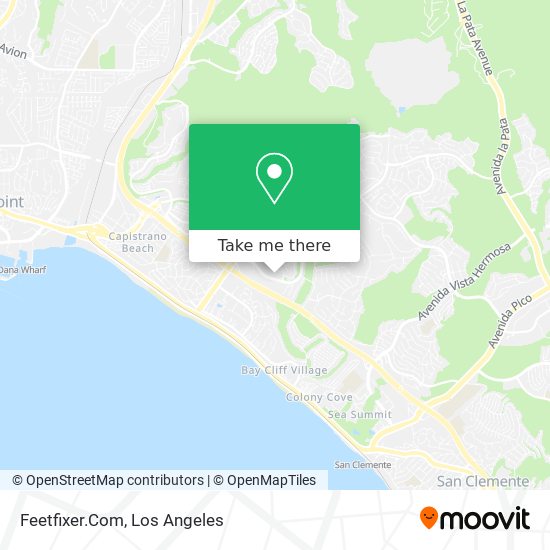 Feetfixer.Com map